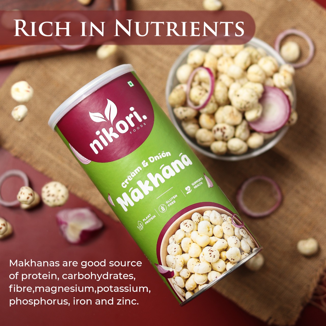 Cream & Onion Makhana